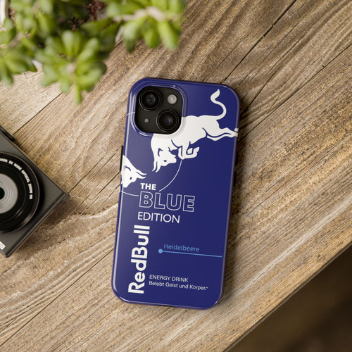 Blue Edition Red Bull Tough Phone Case — 'The Blue Edition' Energy Drink Design