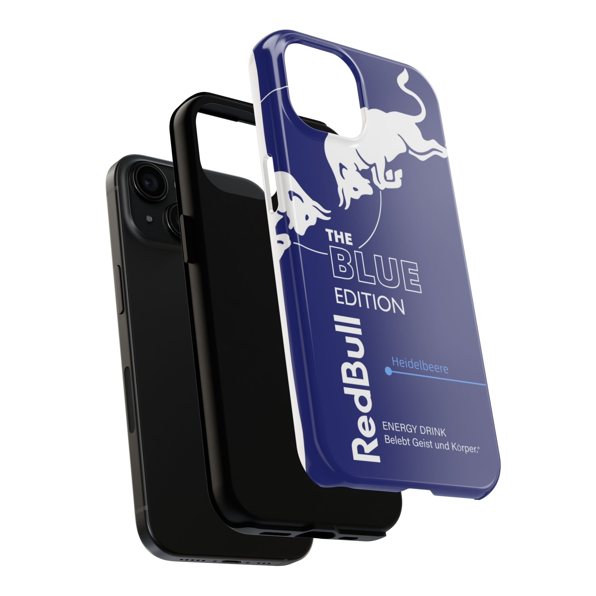Blue Edition Red Bull Tough Phone Case — 'The Blue Edition' Energy Drink Design