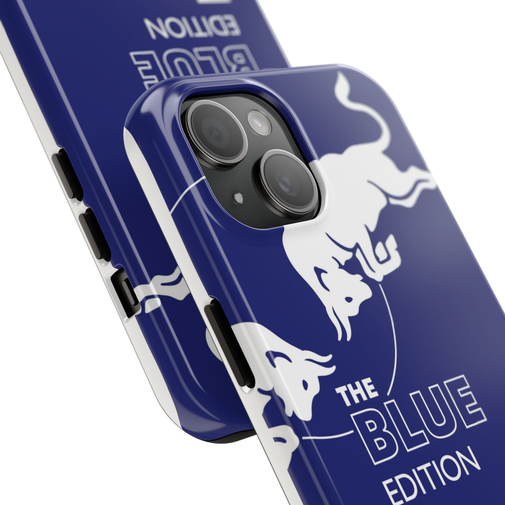 Blue Edition Red Bull Tough Phone Case — 'The Blue Edition' Energy Drink Design
