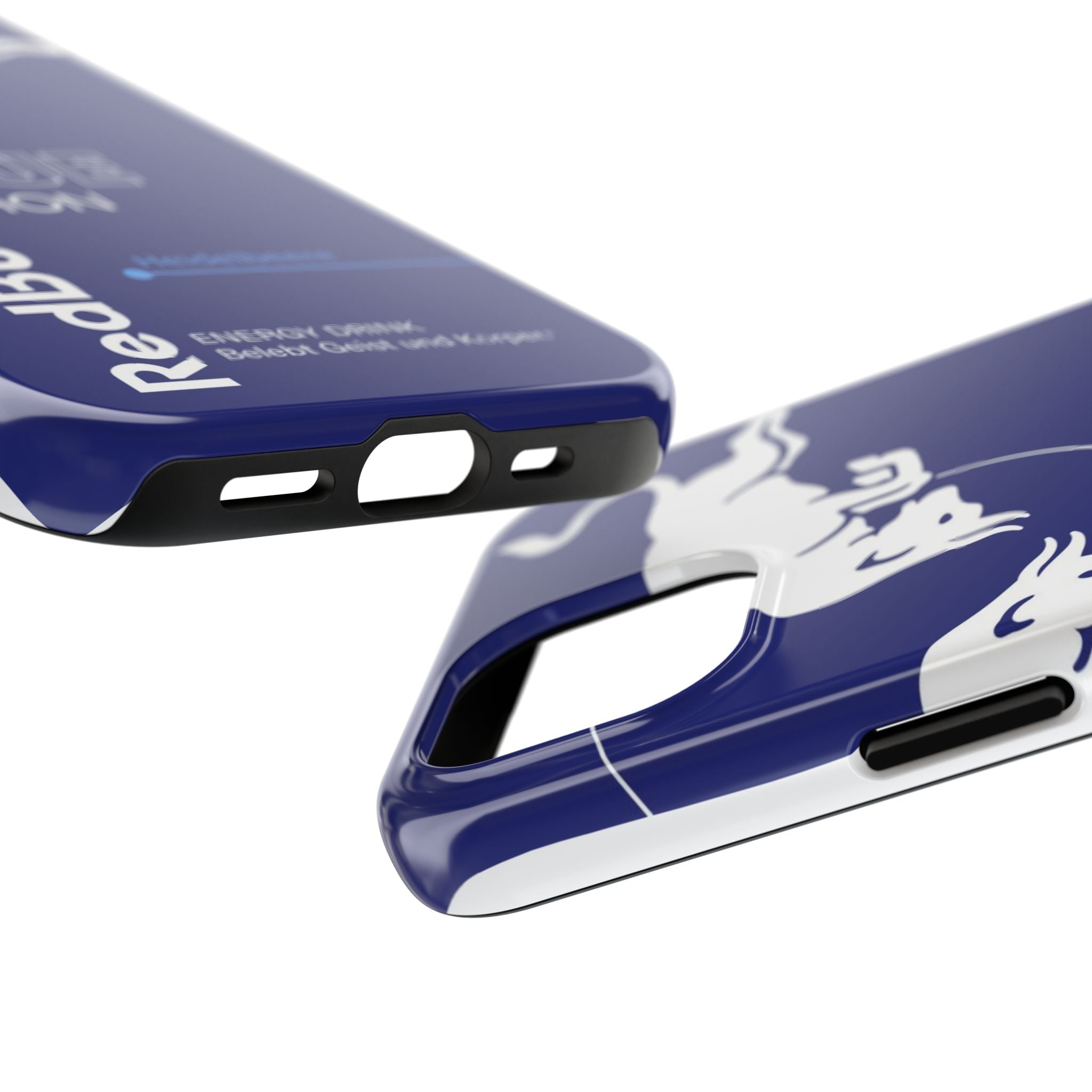 Blue Edition Red Bull Tough Phone Case — 'The Blue Edition' Energy Drink Design